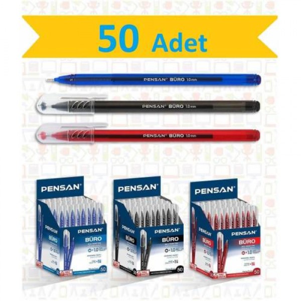  Pensan Büropen Tükenmez Kalem