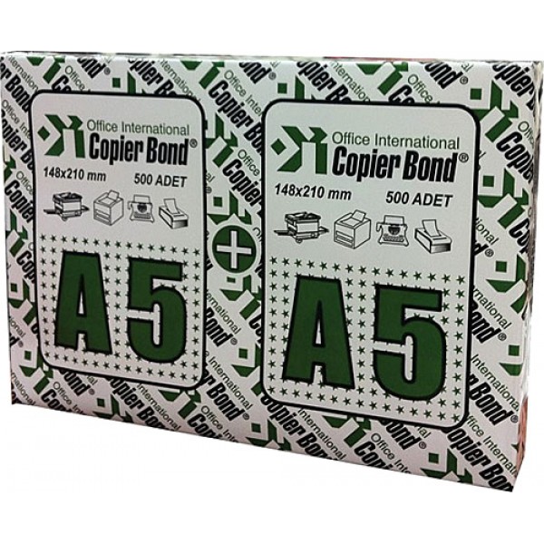 Copier Bond A5 Fotokopi Kağıdı 80 gr 1 Paket (1000 adet)