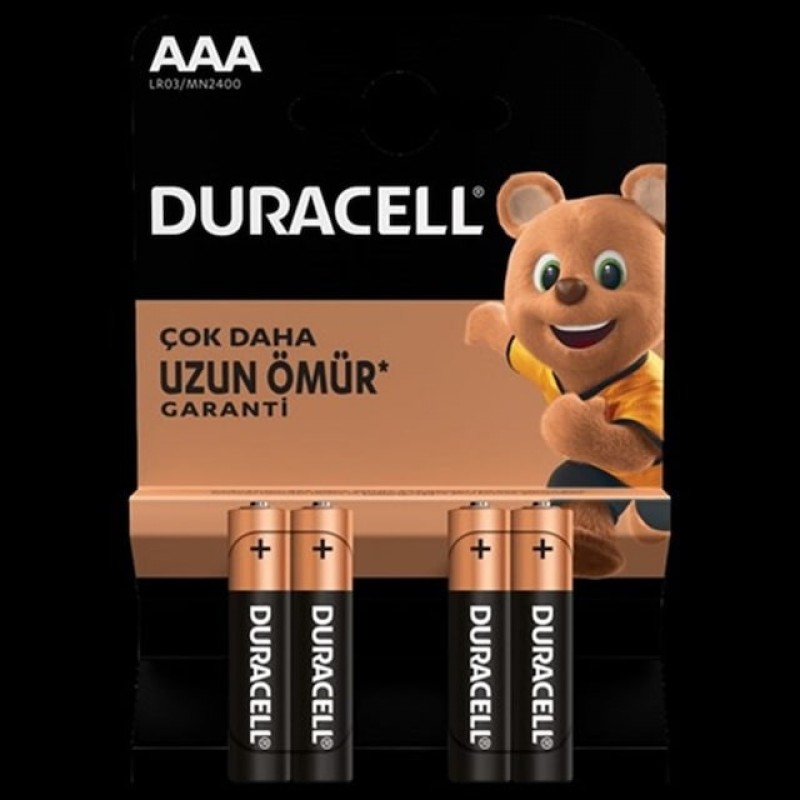 Duracell Aaa İnce Pil