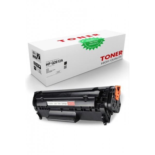 HP Q2612 Muadil Toner