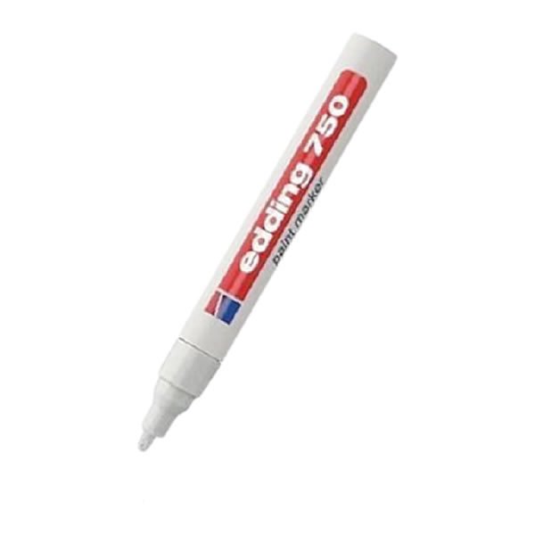 Edding E-750 Beyaz Boya Dekor Markör Kalem